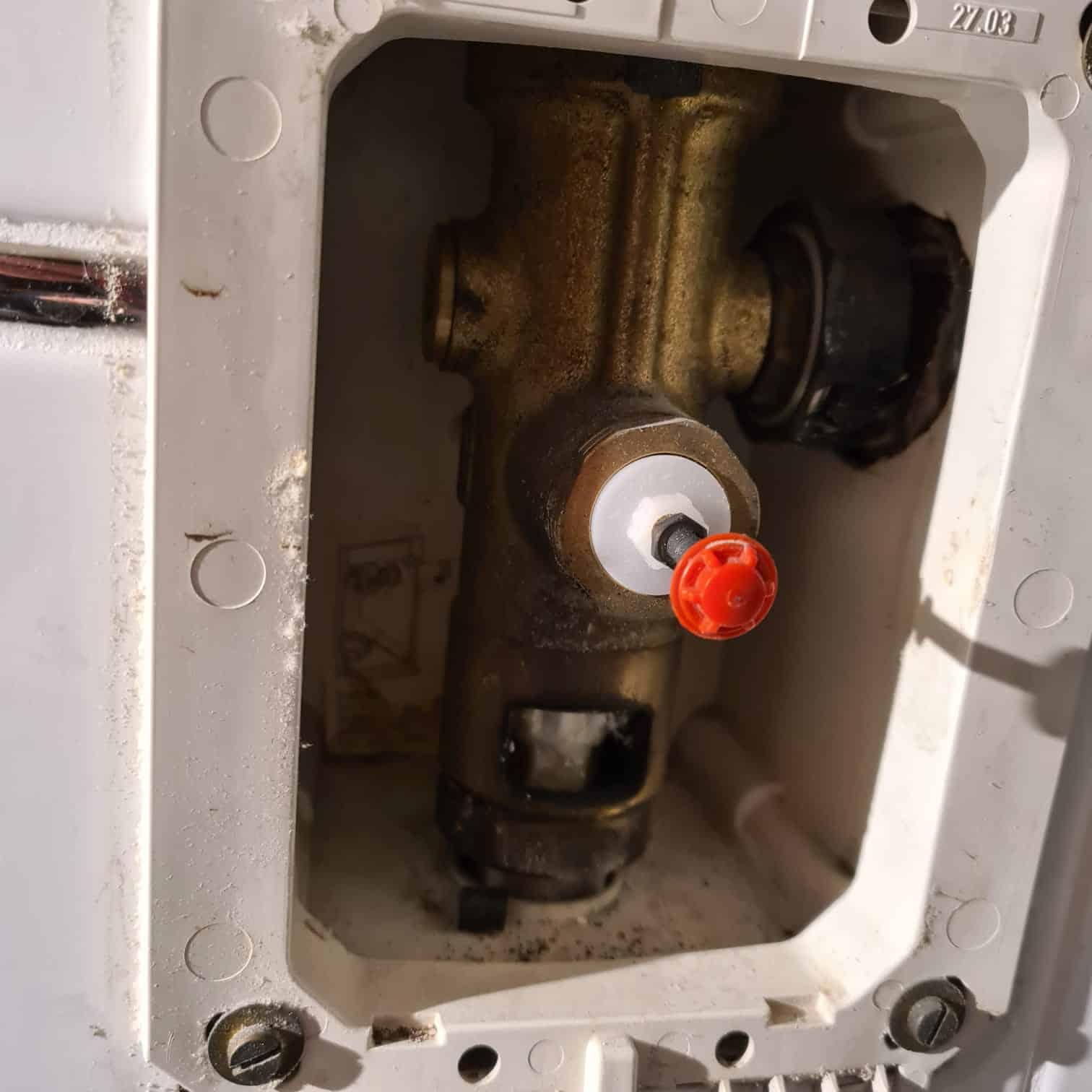 Reparatur eines defekten Grohe Druckspülers (Unterputz)